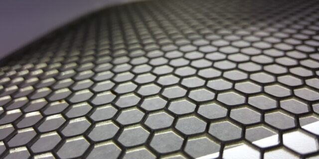 Sheet Metal With Hexagonal Perforation