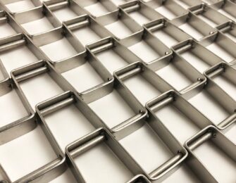 Honeycomb conveyor belt