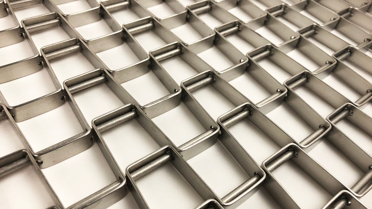 Honeycomb conveyor belt